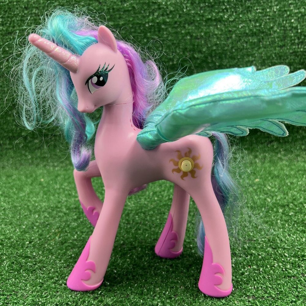 My Little Pony Talking Princess‎ Celestia Light Up Wings Working Pink 2010